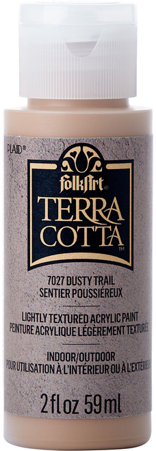 3 Pack - FolkArt Terra Cotta Acrylic Paint 2oz-Dusty Trail - FTC-7027 - 028995070273 3 Pack - FolkArt Terra Cotta Acrylic Paint 2oz-Dusty Trail - FTC-7027 - 028995070273