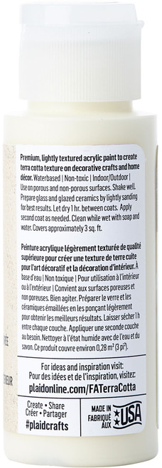 3 Pack - FolkArt Terra Cotta Acrylic Paint 2oz-Desert Dune - FTC-7020