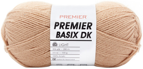 3 Pack - Premier Yarns Basix DK Yarn-Tan - 1142-39 - 847652094090 3 Pack - Premier Yarns Basix DK Yarn-Tan - 1142-39 - 847652094090