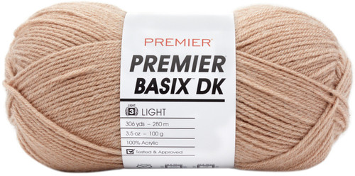 3 Pack - Premier Yarns Basix DK Yarn-Taupe - 1142-43 - 847652094137 3 Pack - Premier Yarns Basix DK Yarn-Taupe - 1142-43 - 847652094137