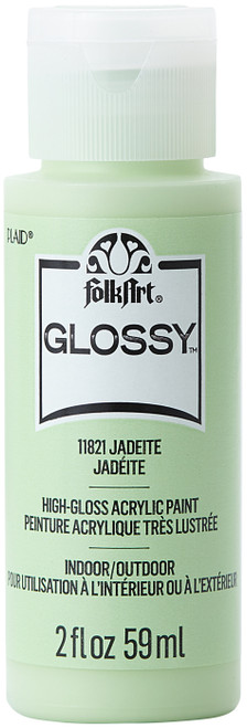 6 Pack - FolkArt Glossy Paint 2oz-Jadeite - 11-11821 - 028995118210