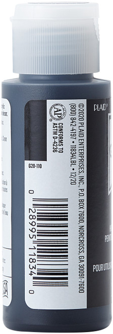 6 Pack - FolkArt Glossy Paint 2oz-Onyx - 11-11834