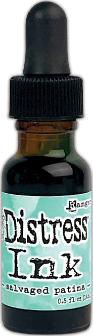 3 Pack - Tim Holtz Distress Pad Reinker-Salvaged Patina - DRI-72744 - 789541072744