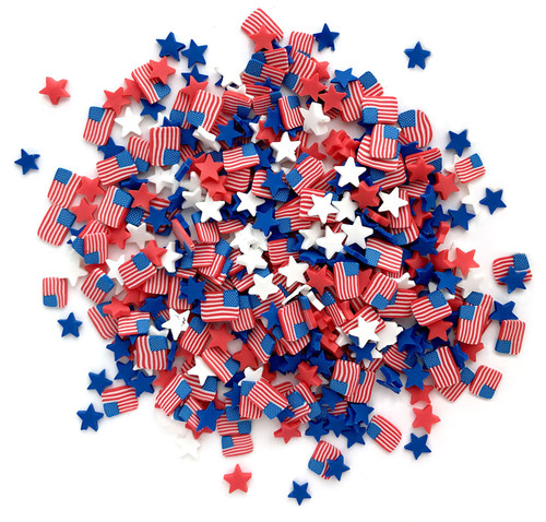 Buttons Galore Sprinkletz Embellishments 12g-Old Glory - BNK-143