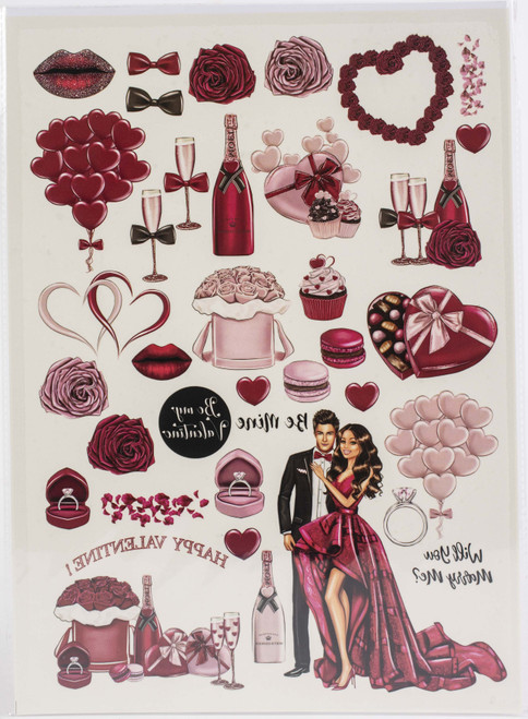 3 Pack - Dress My Craft Transfer Me Sheet A4-For You Always - DMCD4743 3 Pack - Dress My Craft Transfer Me Sheet A4-For You Always - DMCD4743