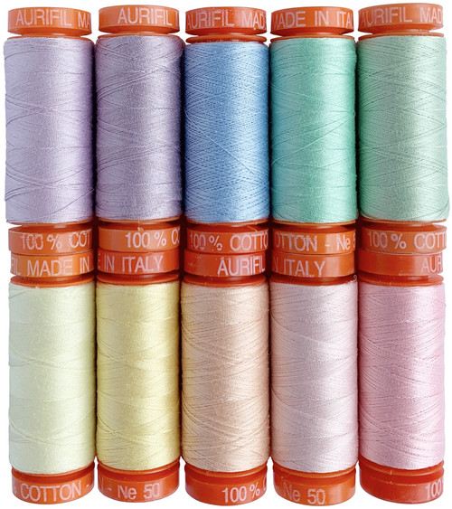 Aurifil Designer Thread Collection-Unicorn Poop By Tula Pink TP50UP10