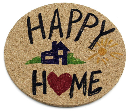 Hygloss Cork Coasters 6/Pkg-4" Round - H39406 Hygloss Cork Coasters 6/Pkg-4" Round - H39406