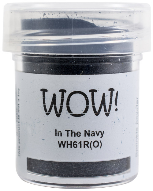 4 Pack WOW! Embossing Powder 15ml-Wow Primary In The Navy WOW-WH61R - 50563331019025056333101902