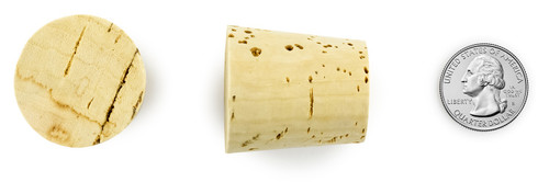 Hygloss Cork Stoppers 5/Pkg-1.5"X1.375" - H39905 Hygloss Cork Stoppers 5/Pkg-1.5"X1.375" - H39905
