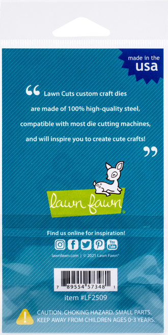 Lawn Cuts Custom Craft Die-Magic Messages LF2509