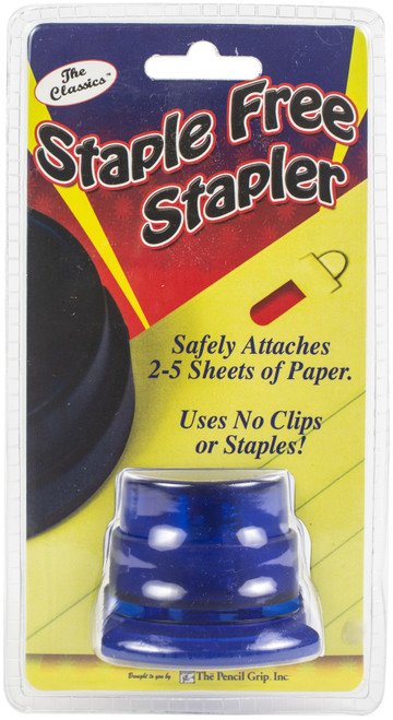 3 Pack - The Pencil Grip Staple Free Stapler- - TPG133 - 634901001332