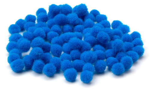 CousinDIY Pom-Poms 10mm 100/Pkg-Royal Blue - 5A002F6R-818 CousinDIY Pom-Poms 10mm 100/Pkg-Royal Blue - 5A002F6R-818