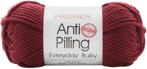 Premier Yarns Anti-Pilling Everyday Bulky Yarn-Sangria - 1068-29 - 847652097633 Premier Yarns Anti-Pilling Everyday Bulky Yarn-Sangria - 1068-29 - 847652097633
