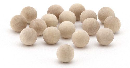 Hygloss Wood Balls 8/Pkg-1.25" - H8553 - 081187085530 Hygloss Wood Balls 8/Pkg-1.25" - H8553 - 081187085530
