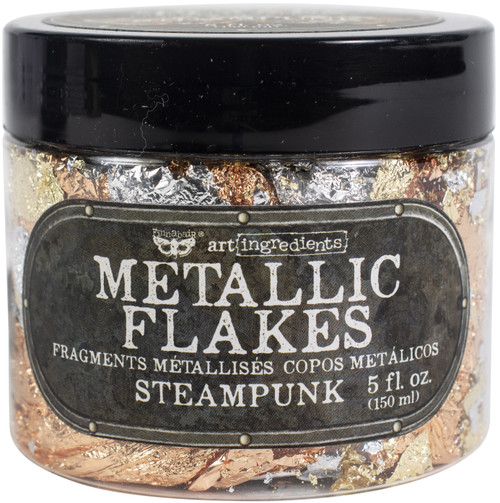 Finnabair Art Ingredients Metallic Flakes 150ml-Steampunk - AIMEF-68861 - 655350968861 Finnabair Art Ingredients Metallic Flakes 150ml-Steampunk - AIMEF-68861 - 655350968861