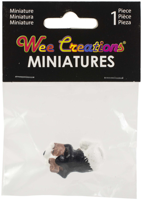 Wee Creations Miniatures Laying Down Puppy 1.25"- - MD61111 - 684653611112