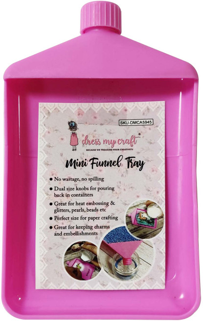 Dress My Craft Mini Funnel Tray-4.72"X2.87" DMCA5945 - 194186007516