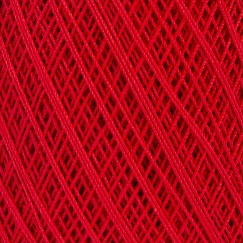 3 Pack Aunt Lydia's Classic Crochet Thread Size 10-Atom Red 154-2160