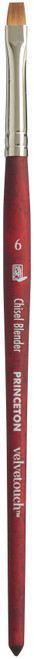 Princeton Velvetouch Chisel Blender-#6 50CB6 - 757063395153