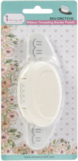 Dress My Craft Paper Punch-Ribbon Threading Border - DMCT5142 - 194186005765 Dress My Craft Paper Punch-Ribbon Threading Border - DMCT5142 - 194186005765