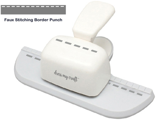 Dress My Craft Paper Punch-Faux Stitching Border - DMCT5153 Dress My Craft Paper Punch-Faux Stitching Border - DMCT5153