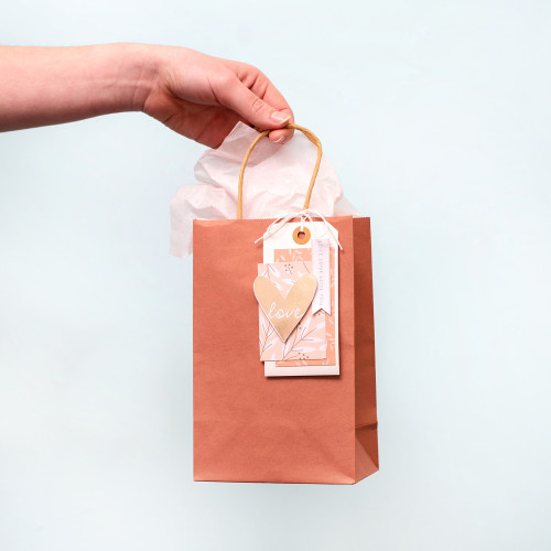 American Crafts Fancy That Small Gift Bag 5.25"x8.25" 6 Pack-Brights - 34007975