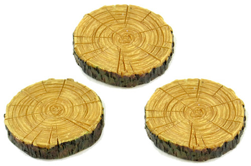 Touch Of Nature Miniature Tree Stepping Stone 1" 3/PkgMD51037