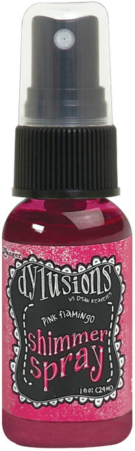 Dylusions Shimmer Sprays 1oz-Pink Flamingo DYH-77534 - 789541077534