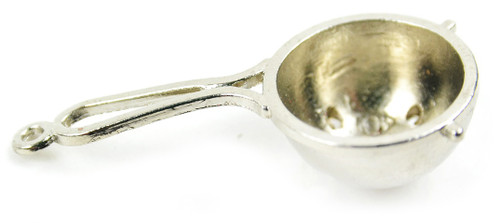 6 Pack Wee Creations Miniatures Silver Strainer 1.75"MD61108