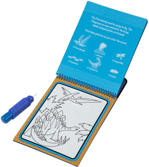 3 Pack - Melissa & Doug On The Go Water Wow!-Dinosaur - MD9315