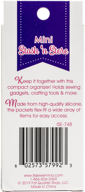 It's Sew Emma MINI OhSew! Organized Stash 'n Store-Purple - ISE748 It's Sew Emma MINI OhSew! Organized Stash 'n Store-Purple - ISE748