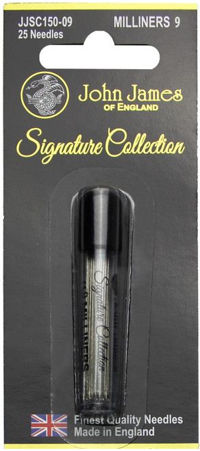 6 Pack - John James Signature Collection Milliner Needles-Size 9 25/Pkg - JJSC150-9 - 091955700640