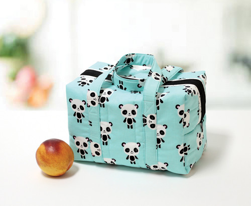 June Tailor Insulated Lunchbox Tote Kit-Black Zippity-Do-Done(TM) - JT1656 June Tailor Insulated Lunchbox Tote Kit-Black Zippity-Do-Done(TM) - JT1656