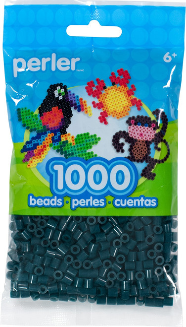 3 Pack Perler Beads 1,000/Pkg-Dark Spuce PBB80-19-15261 - 048533152612