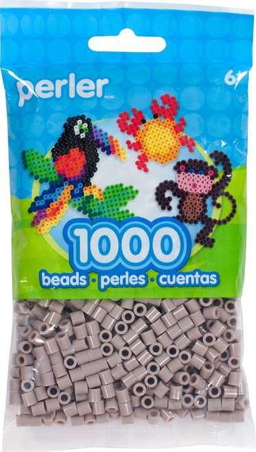 3 Pack Perler Beads 1,000/Pkg-Stone PBB80-19-15260 - 048533152605