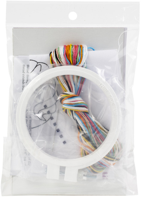 3 Pack - Design Works Punch Needle Kit 3.5" Round-Unicorn - DW236 3 Pack - Design Works Punch Needle Kit 3.5" Round-Unicorn - DW236