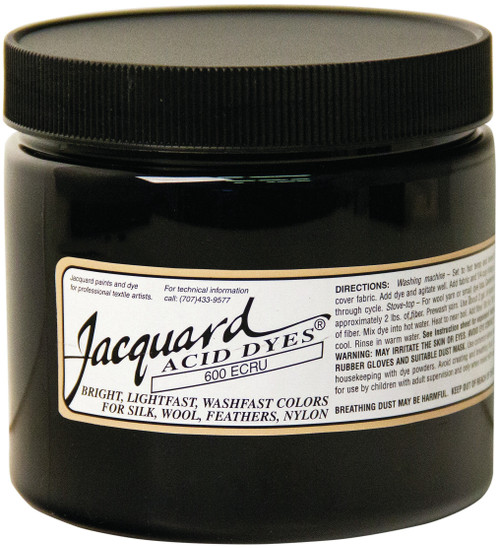 Jacquard Acid Dyes 8oz-Ecru - JAC2600 - 743772260004