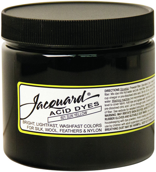 Jacquard Acid Dyes 8oz-Yellow Sun - JAC2601 - 743772260103