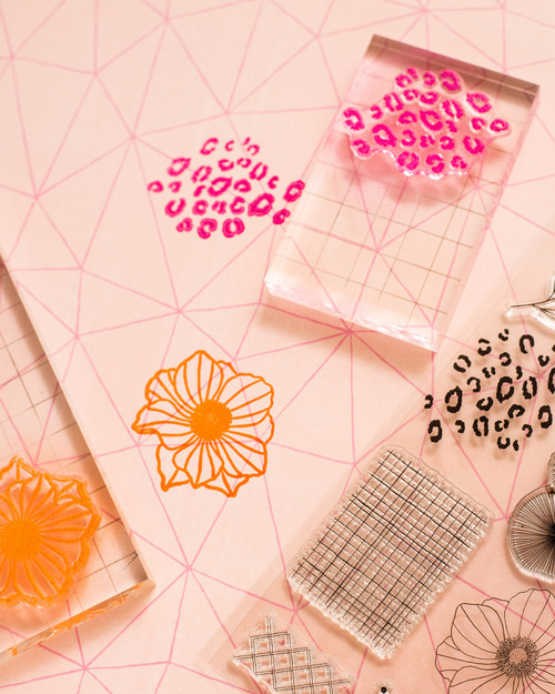 3 Pack - Amy Tan Brave & Bold Acrylic Stamps-10/Pkg - AT002116 3 Pack - Amy Tan Brave & Bold Acrylic Stamps-10/Pkg - AT002116