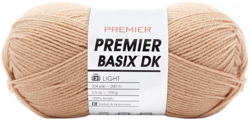 Premier Yarns Basix DK Yarn-Tan 1142-39 - 847652094090