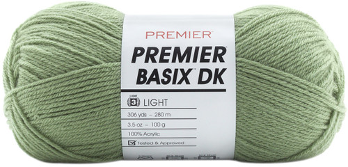 Premier Yarns Basix DK Yarn-Celery 1142-36 - 847652094069