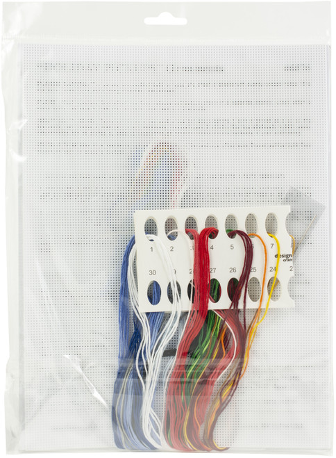 Design Works Plastic Canvas Ornament Kit 3"x4" Set of 6-Holiday Pickups (14 count) - DW6876 Design Works Plastic Canvas Ornament Kit 3"x4" Set of 6-Holiday Pickups (14 count) - DW6876