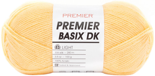 Premier Yarns Basix DK Yarn-Daffodil - 1142-4 - 847652093741