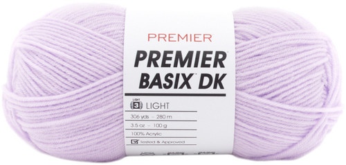 Premier Yarns Basix DK Yarn-Lilac 1142-17 - 847652093871