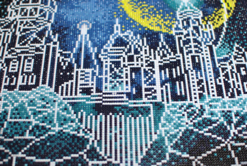 Camelot Dots Diamond Art Kit 20.2"X20.2"-Harry Potter - Moon Over Hogwarts - 23800091 Camelot Dots Diamond Art Kit 20.2"X20.2"-Harry Potter - Moon Over Hogwarts - 23800091