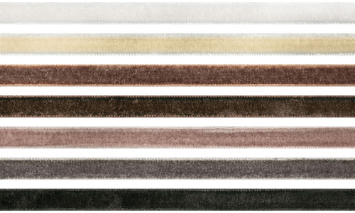 2 Pack - Idea-Ology Velvet Trims 7/Pkg-Neutral - TH94114