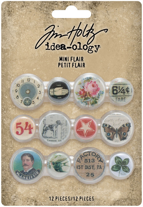 2 Pack Idea-Ology Mini Flair Buttons 12/PkgTH94129 - 040861941296