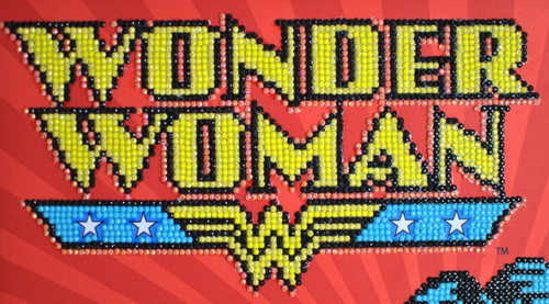 Camelot Dotz Diamond Art Kit 18.5"X22.4"-DC Comics Wonder Woman 23400021