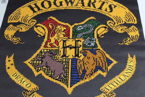 Camelot Dots Diamond Art Kit 20.4"X27.5"-Harry Potter - Hogwarts Crest - 23800061 Camelot Dots Diamond Art Kit 20.4"X27.5"-Harry Potter - Hogwarts Crest - 23800061