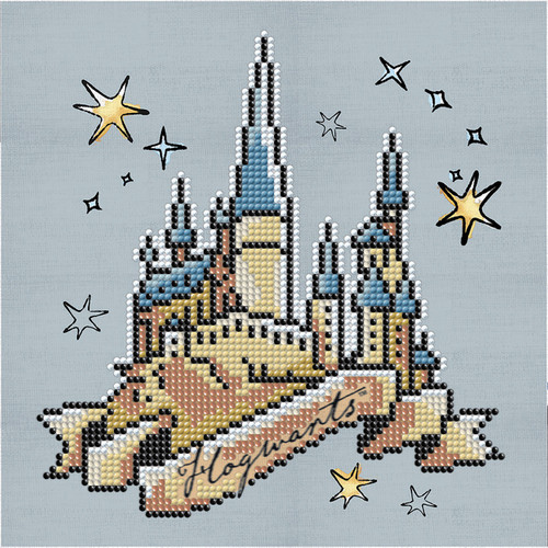 Camelot Dots Diamond Art Kit 8.7"X8.7"-Harry Potter - Hogwarts Fun - 23800210